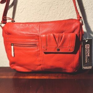 Stone Mountain Accessories Vibrant Cherry Crossbody Bag